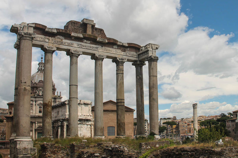 Świątynia Saturna - Forum Romanum, Rzym