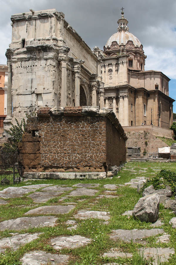 Rostra (mównica) - Forum Romanum (Rzym)