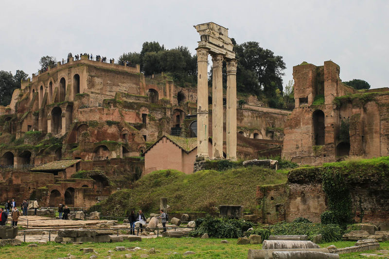 !Świątynia Kastora i Polluksa - Forum Romanum, Rzym