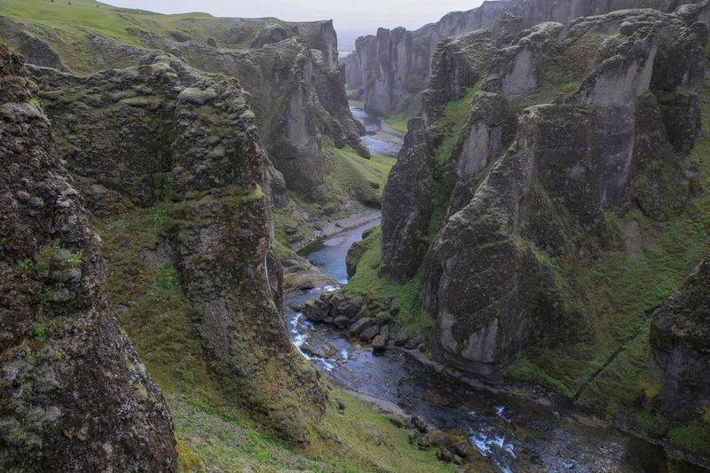 Kanion Fjaðrárgljúfur (Islandia)