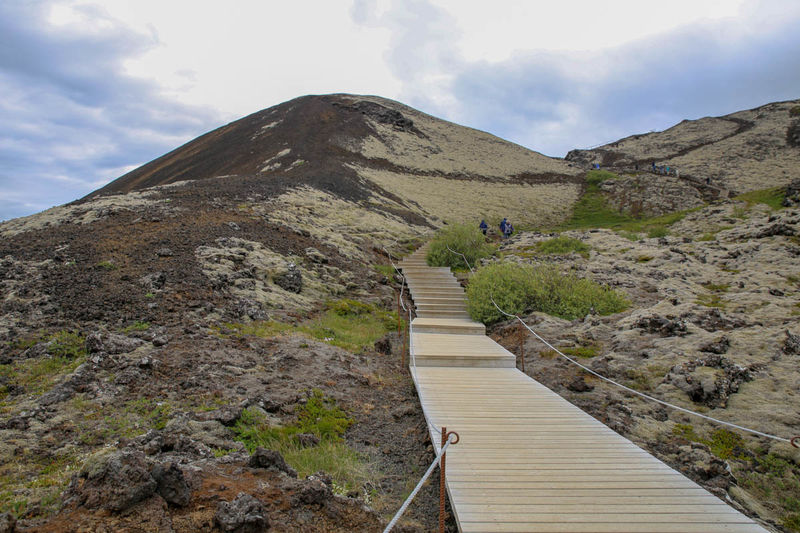 Wejście na Krater Grábrók (Islandia)