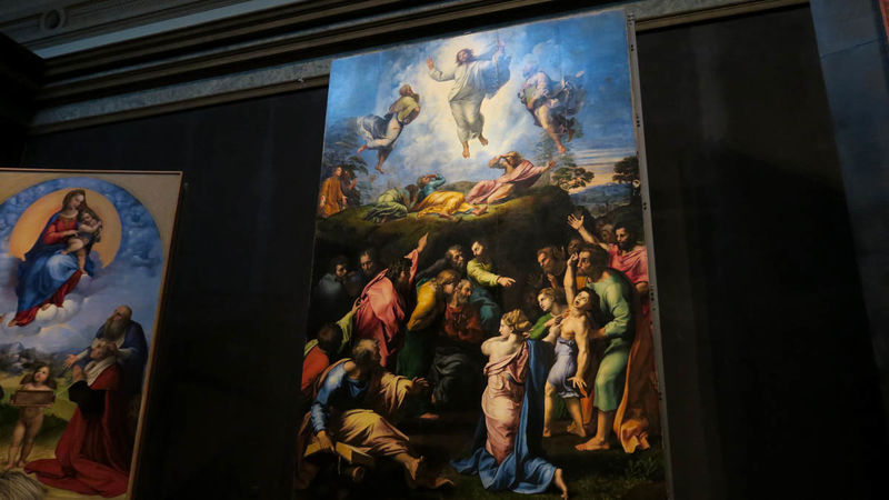 'Przemienienie Pańskie' - obraz Rafaela, Muzea Watykańskie