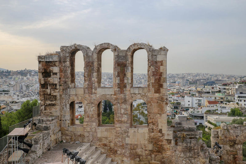 !Ateny, Akropol - Odeon Heroda Attyki (fragment)