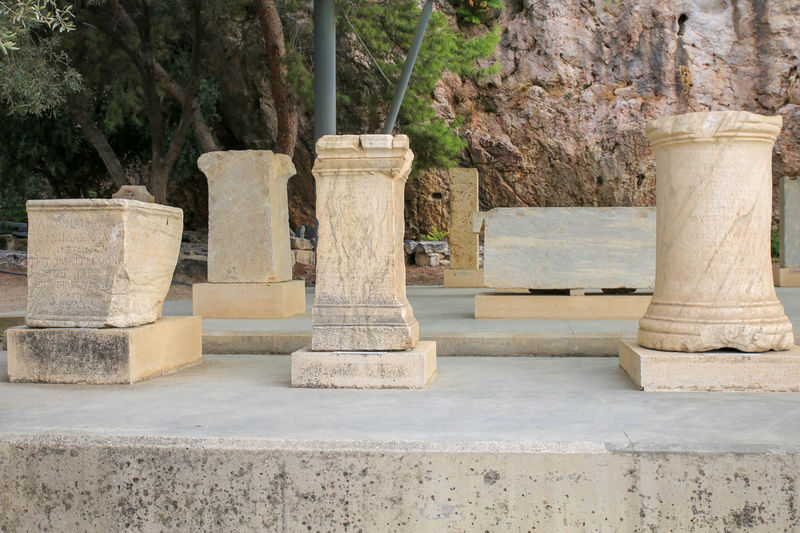 Podczas zwiedzania Akropolu w Atenach