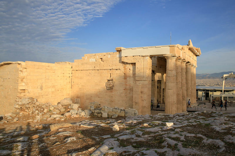 Zwiedzanie Akropolu i jego zabytki