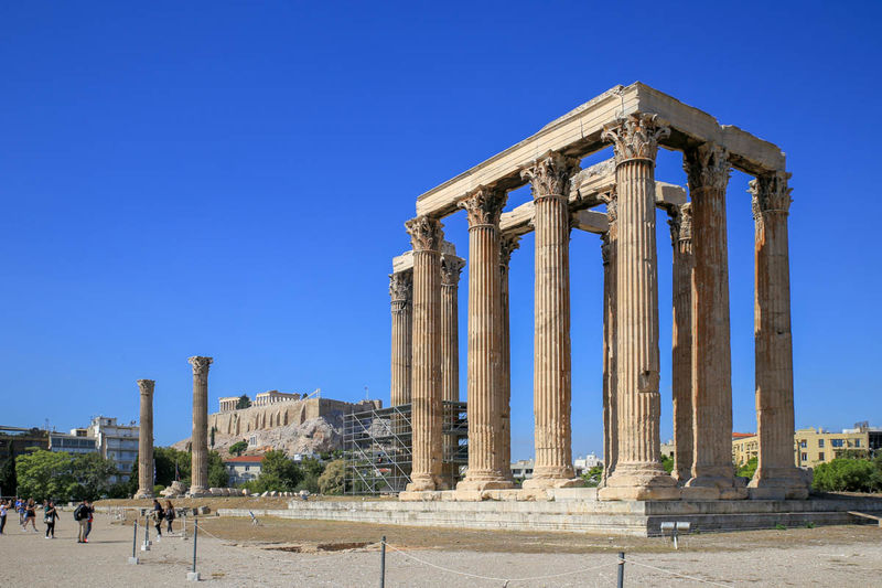 !Świątynia Zeusa Olimpijskiego - Ateny