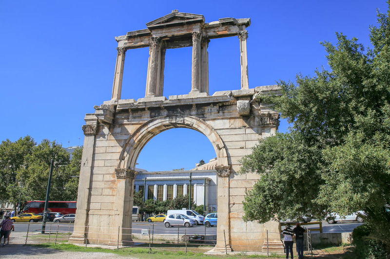 !Łuk Hadriana w Atenach