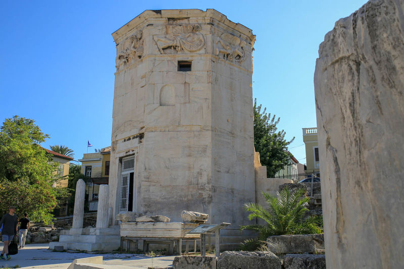 Zabytki Grecji - Wieża Wiatrów w Atenach