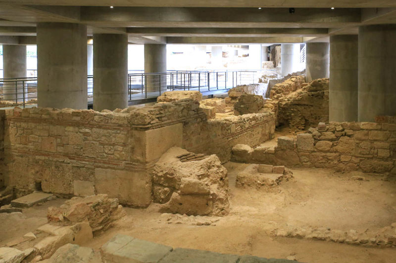 Stanowisko archeologiczne - Nowe Muzeum Akropolu w Atenach