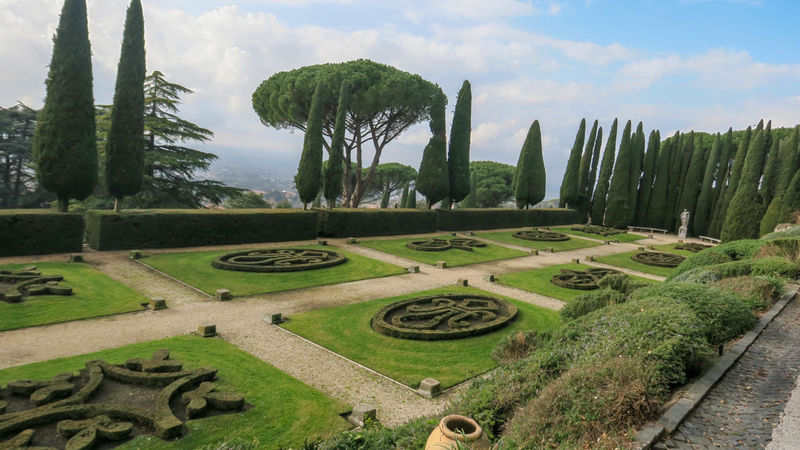Castel Gandolfo - ogrody papieskie