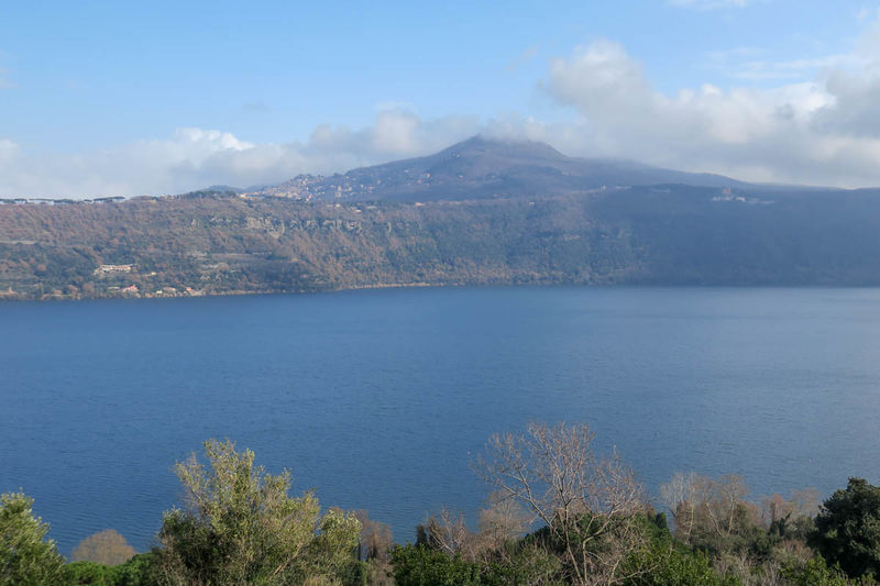 Jezioro Albano w Lacjum