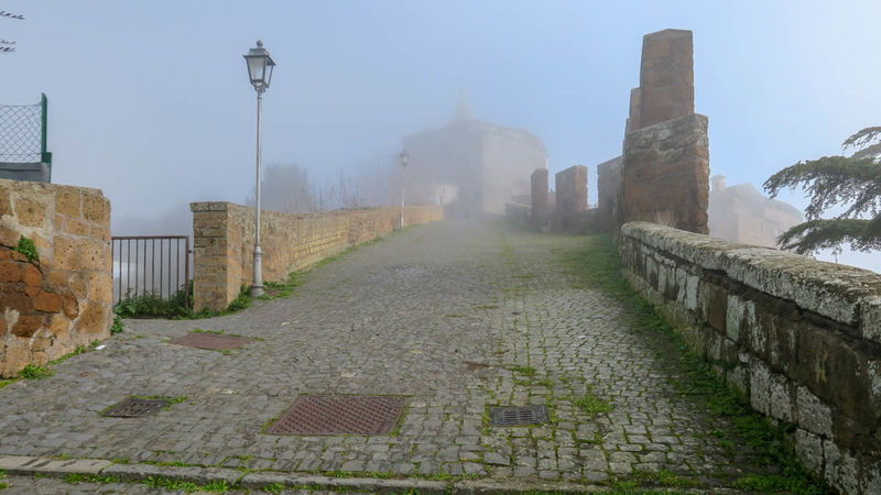 Orvieto - mury obronne