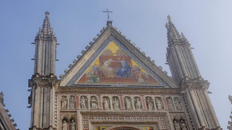 Orvieto - mozaika na katedrze