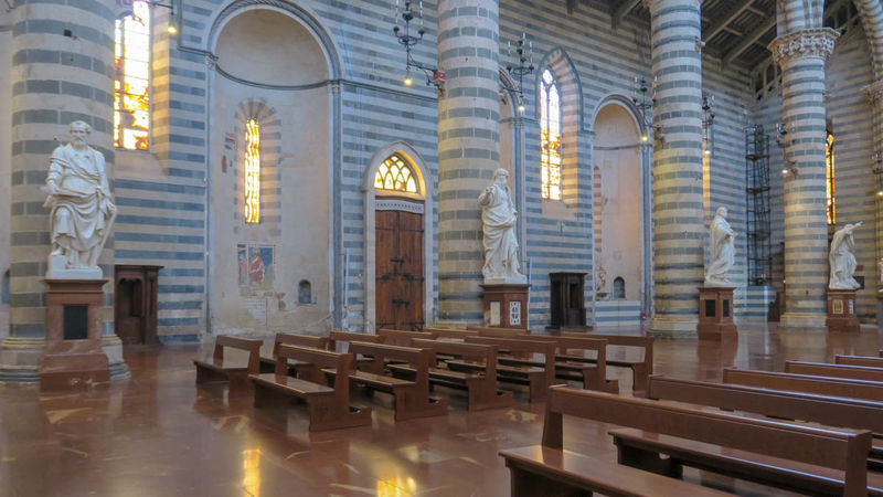 Orvieto - wnętrze katedry