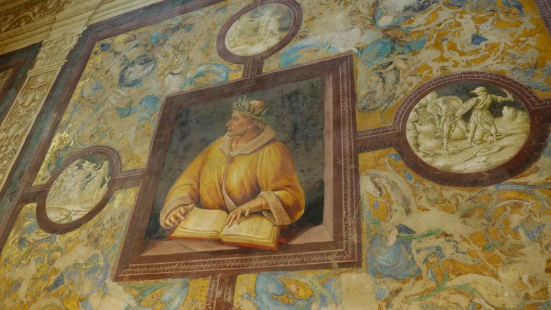 Orvieto - Owidiusz na fresku