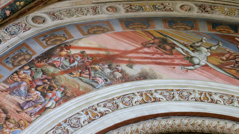 Орвието - фреска собора Синьорелли 