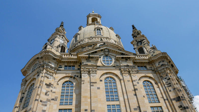 !Frauenkirche - kościół Marii Panny w Dreźnie