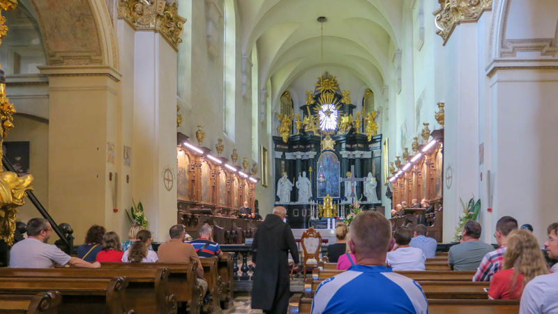 !Kościół św. Piotra i Pawła w Tyńcu - nawa główna