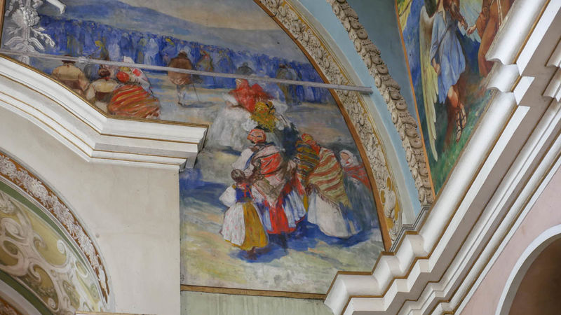Freski Włodzimierza Tetmajera w bazylice - Kalwaria Zebrzydowska