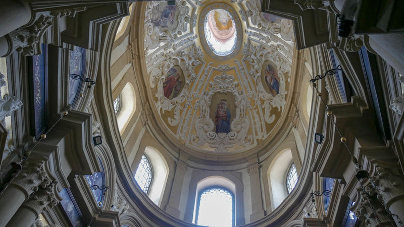 Kalwaria Zebrzydowska - kaplica Matki Bożej Kalwaryjskiej, sufit