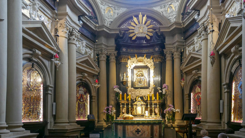!Kalwaria Zebrzydowska - Kaplica z cudownym obrazem Matki Bożej Kalwaryjskiej