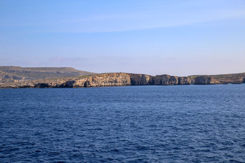 !Widok na wyspę Comino - Malta
