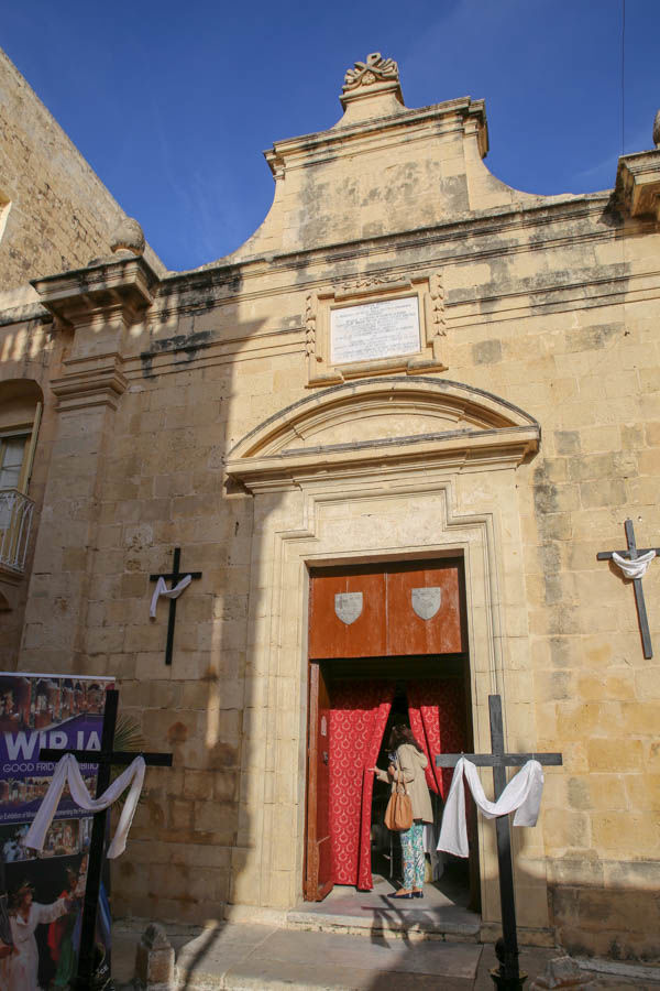 Kaplica św. Agaty - Mdina, Malta