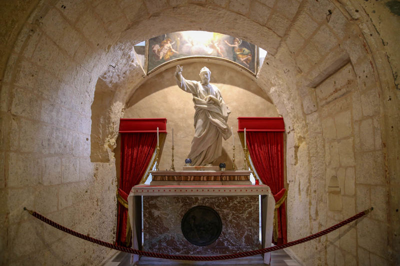 Statua św. Pawła - Grota św. Pawła - Rabat, Malta