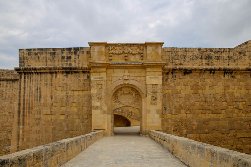 Jedna z bram w Birgu (Trzy Miasta, Malta