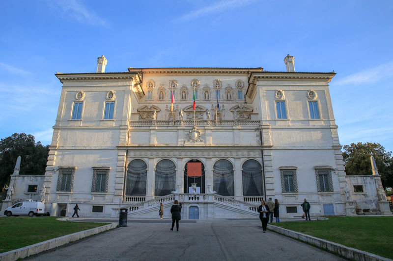!Galeria Borghese w Rzymie