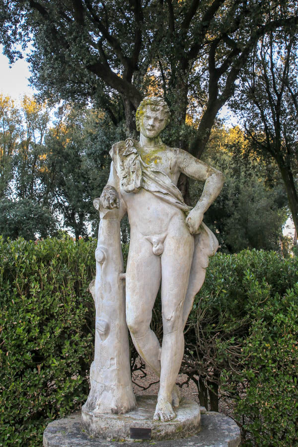 Ogrody przy Willi Borghese w Rzymie