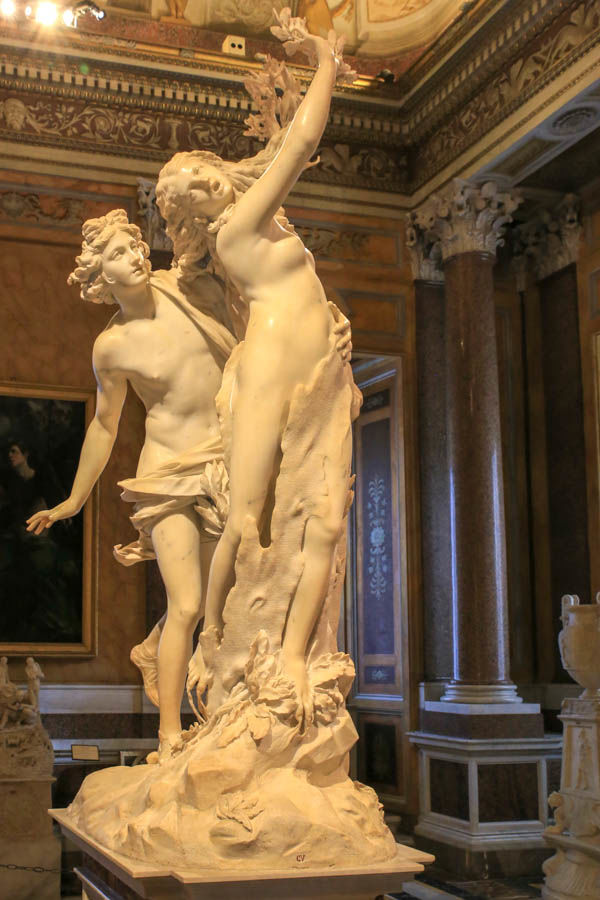 Apollo i Dafne - Galeria Borghese w Rzymie