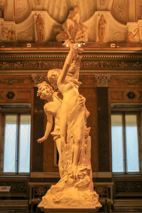 Apollo i Dafne - Galeria Borghese w Rzymie