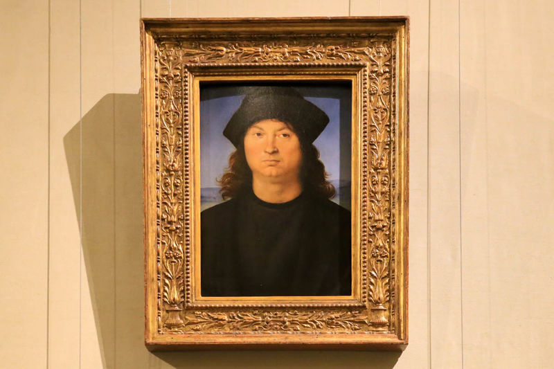 Portret mężczyzny (Rafael Santi) - Galeria Borghese w Rzymie