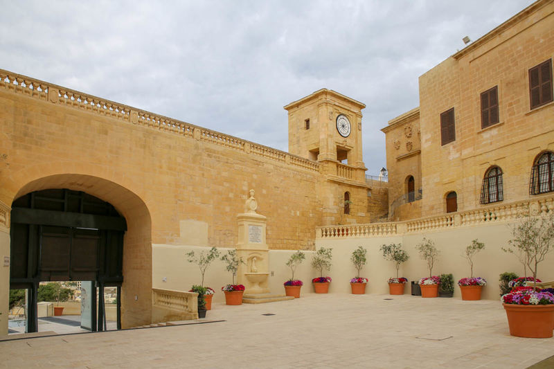 Cytadela (Gozo, Malta) - widok na Plac Katedralny