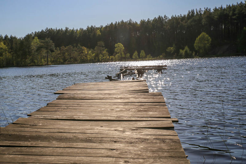 Jezioro Wałachy - Wdzydzki Park Krajobrazowy