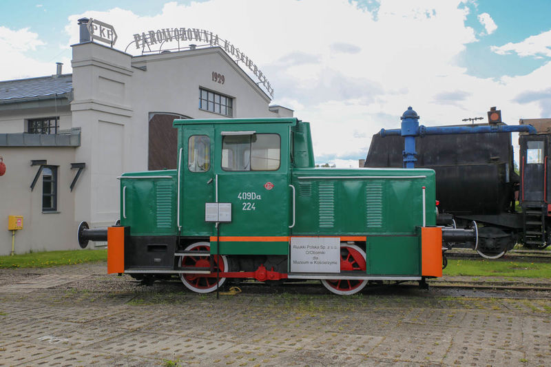 Muzeum Kolejnictwa: skansen Parowozownia Kościerzyna