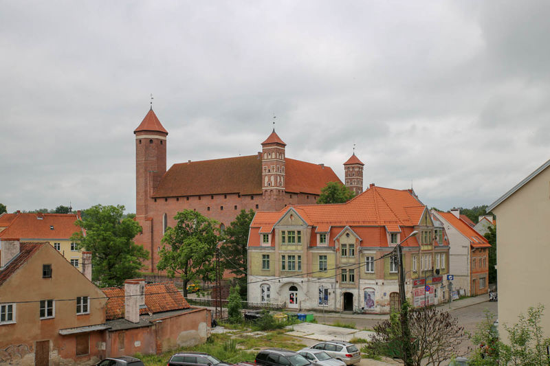 Widok na Zamek - Lidzbark Warmiński