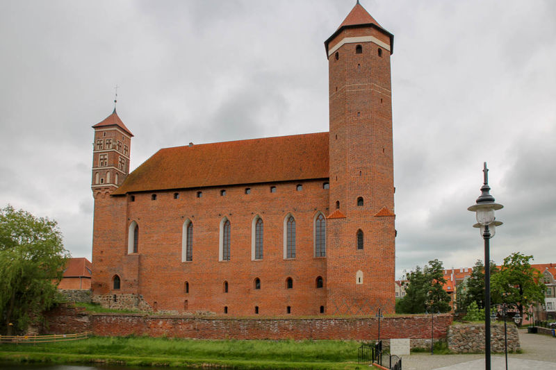 Widok na Zamek - Lidzbark Warmiński