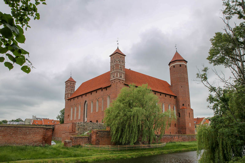Widok na Zamek - Lidzbark Warmiński