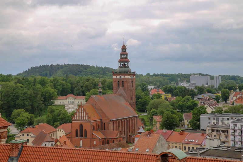 Widok z wieży widokowej Zamku (Lidzbark Warmiński) 