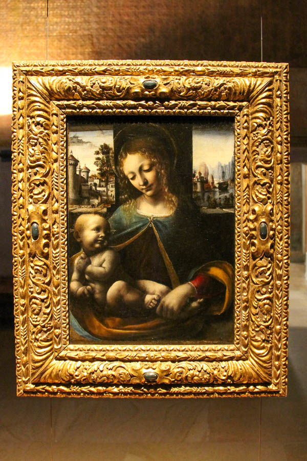 Madonna Lia (Francesco Galli) - Zamek Sforzów w Mediolanie