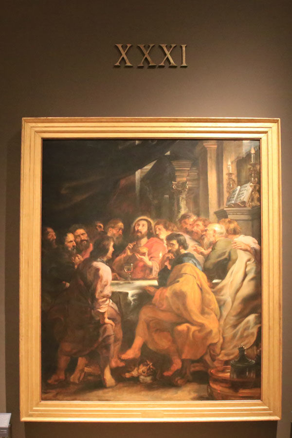 Pinakoteka Brera w Mediolanie - Ostatnia Wieczerza, Rubens