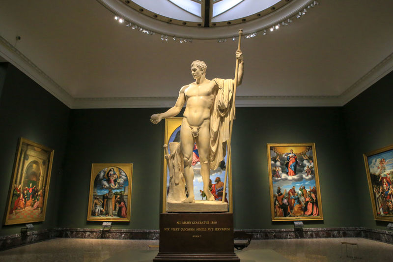 Gipsowy model posągu Napoleona