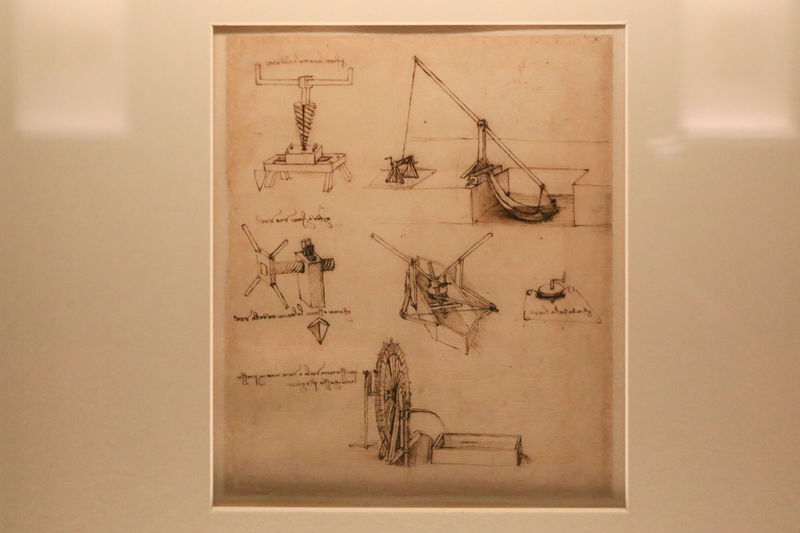 Pinakoteka Ambrozjańska w Mediolanie - prace Leonarda da Vinci