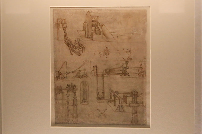 Pinakoteka Ambrozjańska w Mediolanie - prace Leonarda da Vinci