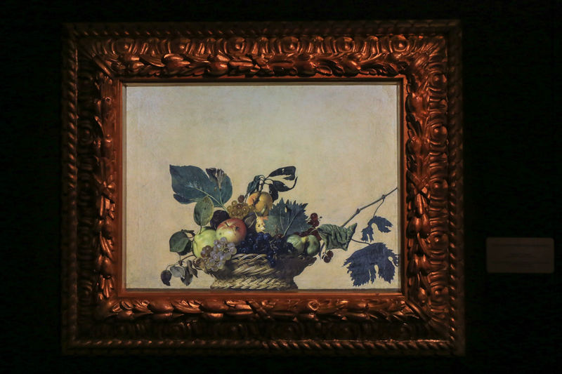 !"Koszyk z owocami" - Carravagio (Pinakoteka Ambrozjańska w Mediolanie)