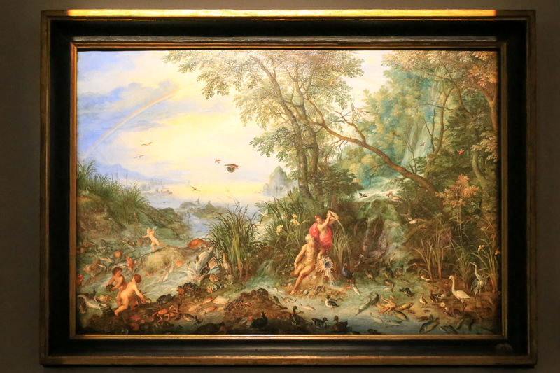 !Pinakoteka Ambrozjańska w Mediolanie - Alegoria Wody - Jan Brueghel