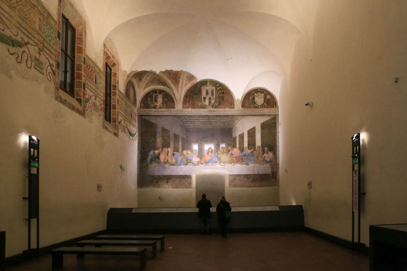 Refektarz i Ostatnia Wieczerza (refektarz kościoła Santa Maria delle Grazie w Mediolanie)