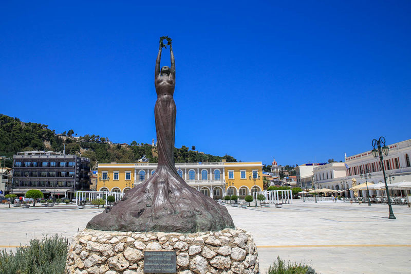 Plac Solomosa - Zakintos, stolica wyspy Zakynthos